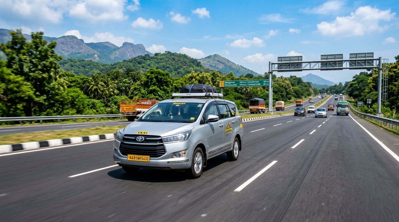 Outstation Drop Taxi Service with Chauffeur